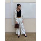 リネンブレンドタックストレートパンツ WE20SM03-L1206 | WEGO【WOMEN】 | 詳細画像21