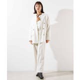 リネンブレンドタックストレートパンツ WE20SM03-L1206 | WEGO【WOMEN】 | 詳細画像6