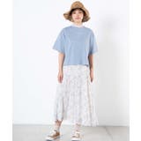 シャーリングネックロゴTシャツ WE20SM04-L2701 | WEGO【WOMEN】 | 詳細画像1