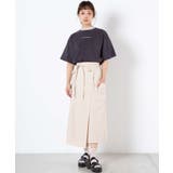 シャーリングネックロゴTシャツ WE20SM04-L2701 | WEGO【WOMEN】 | 詳細画像12