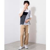 【3点セット】アンサンブルアクセ付キ切替Tシャツ WE20SM04-M1010 | WEGO【MEN】 | 詳細画像4