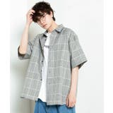グレー系チェック1 | TRクラシックチェック5分袖シャツ WE20SM04-M1477 | WEGO【MEN】