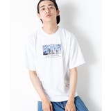 ホワイトその他 | フロッキーMIXプリントTシャツ WE20SM04-M2854 | WEGO【MEN】