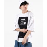 ホワイト | ボックスブロックビッグTシャツ WE20SM05-M2862 | WEGO【MEN】