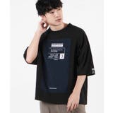 ブラック | ボックスブロックビッグTシャツ WE20SM05-M2862 | WEGO【MEN】