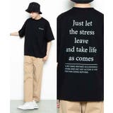 ブラック | レトロロゴBIGTシャツ WE20SM05-M3116 | WEGO【MEN】