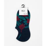 ハイビスカスショートソックス WE20SM05-MG2755 | WEGO【MEN】 | 詳細画像1