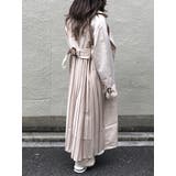 ベージュ | バックプリーツトレンチコート WE20SP02-L8977 | WEGO【WOMEN】