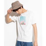 オフホワイト | バラフォトTシャツ WE20SS02-M1063 | WEGO【WOMEN】
