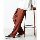 ブラウンその他 | セミフレアスラックス WE20SS04-M2625 | WEGO【MEN】