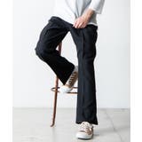 ブラック | セミフレアスラックス WE20SS04-M2625 | WEGO【MEN】