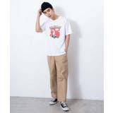 ワニモチーフTシャツ | WEGO【MEN】 | 詳細画像1 