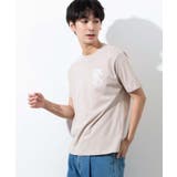 ベージュ | レトロワンポイントキャラTシャツ WE20SS07-M5003 | WEGO【MEN】