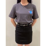 スミクロ | サークルロゴ刺繍Tシャツ | WEGO【MEN】