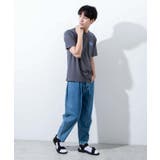 サークルロゴ刺繍Tシャツ | WEGO【MEN】 | 詳細画像2 