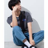 サークルロゴ刺繍Tシャツ | WEGO【MEN】 | 詳細画像4 