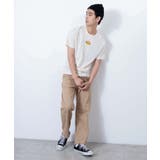 サークルロゴ刺繍Tシャツ | WEGO【MEN】 | 詳細画像5 