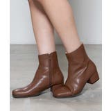 スクエアショートブーツ WE20WN09 LG5004 | WEGO【WOMEN】 | 詳細画像3