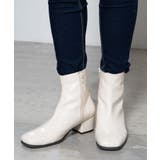 スクエアショートブーツ WE20WN09 LG5004 | WEGO【WOMEN】 | 詳細画像5