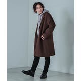 ブラウン | ニットメルトンオーバーコート WE20WN10-M5006 | WEGO【MEN】