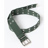 グリーン | ダブルハトメベルト | WEGO【WOMEN】