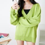 ドロップショルダーニットカーディガン レディース メンズ | WEGO【WOMEN】 | 詳細画像35