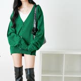 ドロップショルダーニットカーディガン レディース メンズ | WEGO【WOMEN】 | 詳細画像5