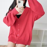 ショッキングピンク | ドロップショルダーニットカーディガン レディース メンズ | WEGO【WOMEN】