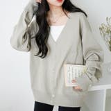 ライトグレー | ドロップショルダーニットカーディガン レディース メンズ | WEGO【WOMEN】