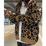 レオパード | ドロップショルダーニットカーディガン レディース メンズ | WEGO【WOMEN】
