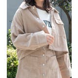 ベージュ | コーデュロイショートジャケット 韓国 韓国ファッション | WEGO【WOMEN】