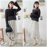 キャミセットレースロンTシャツ | WEGO【WOMEN】 | 詳細画像3