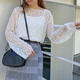 ホワイト | キャミセットレースロンTシャツ | WEGO【WOMEN】