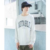 オートミール | カレッジロゴロンT | WEGO【MEN】
