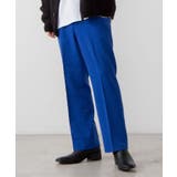ブルー | セミフレアスラックス 韓国 韓国ファッション ストリート系 | WEGO【MEN】