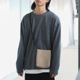 Lベージュ | フェイクレザーミニマルポシェット | WEGO【MEN】