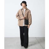 フェイクレザーミニマルポシェット | WEGO【MEN】 | 詳細画像3