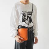 フェイクレザーミニマルポシェット | WEGO【MEN】 | 詳細画像26
