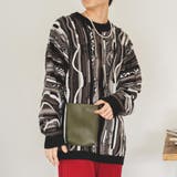 フェイクレザーミニマルポシェット | WEGO【MEN】 | 詳細画像27