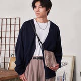 ベージュパイソン | フェイクレザーミニマルポシェット | WEGO【MEN】