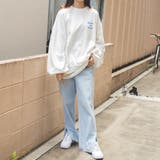バルーンシルエットロゴスウェット 韓国 韓国ファッション | WEGO【WOMEN】 | 詳細画像25