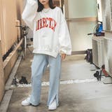 バルーンシルエットロゴスウェット 韓国 韓国ファッション | WEGO【WOMEN】 | 詳細画像4