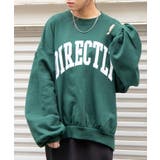 Dグリーン | バルーンシルエットロゴスウェット 韓国 韓国ファッション | WEGO【WOMEN】