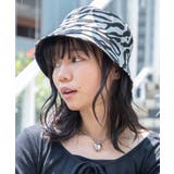 フェイクレザーリバーシブルバケットハット[品番：WG010081748