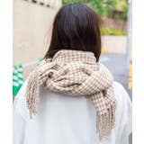 柄4 | 大判ストール 韓国 韓国ファッション 秋 冬 秋冬 チェック柄 | WEGO【WOMEN】
