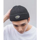 Dグレー/フューチャーロゴ | ロゴ2WAYショートビーニー 韓国 韓国ファッション ストリート系 | WEGO【MEN】