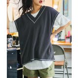 【WEB限定】スウェットベストセットTシャツ | WEGO【WOMEN】 | 詳細画像33