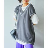 【WEB限定】スウェットベストセットTシャツ | WEGO【WOMEN】 | 詳細画像36
