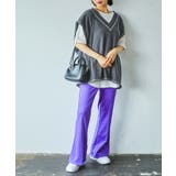 【WEB限定】スウェットベストセットTシャツ | WEGO【WOMEN】 | 詳細画像5