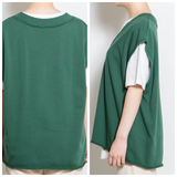 【WEB限定】スウェットベストセットTシャツ | WEGO【WOMEN】 | 詳細画像8
